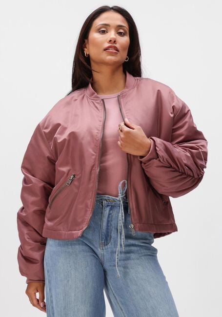 OBJECT Jack OBJMARY NEW L/S LO SH BOMBER en rose - large