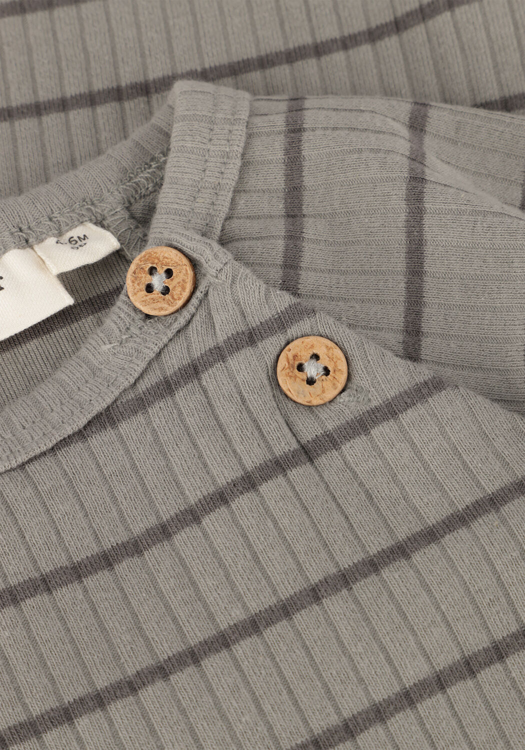 Grijze LIL' ATELIER  NBMKAIL LS SLIM BODY LIL NOOS - large