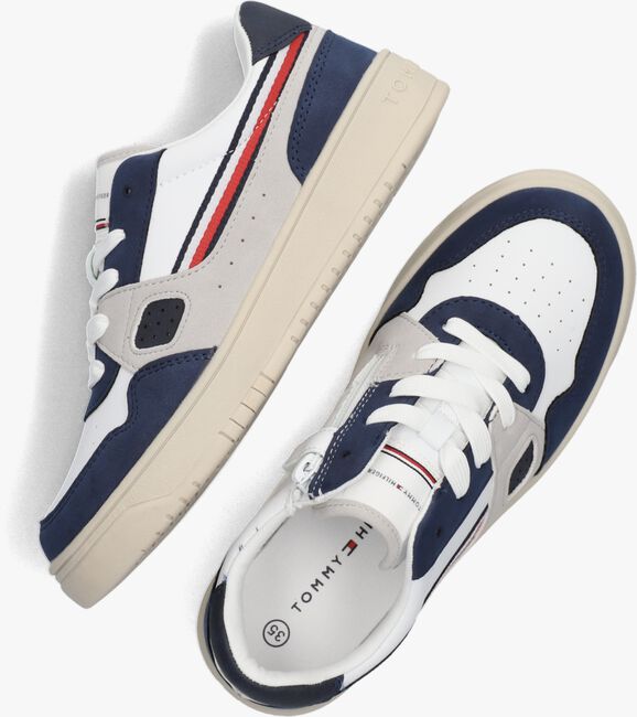 Witte TOMMY HILFIGER Lage sneakers 32850 - large