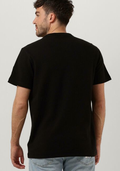 CALVIN KLEIN T-shirt BADGE WAFFLE TEE en noir - large