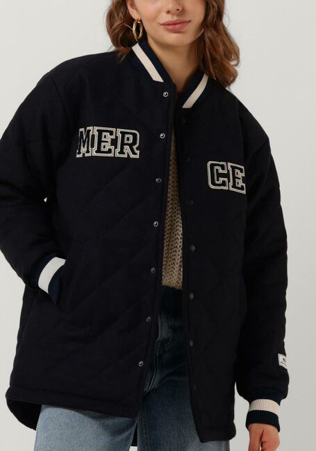 MERCER AMSTERDAM Jack THE MERCER QUILTED VASRSITY WOOL Bleu foncé - large