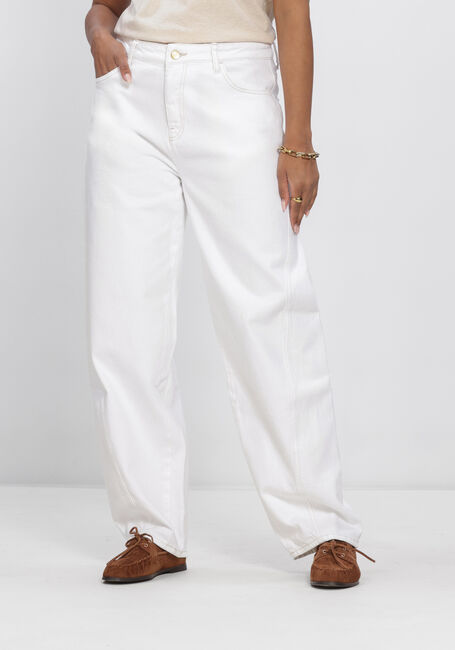 Witte BY-BAR Wide jeans BEGUM WHITE JEANS - large