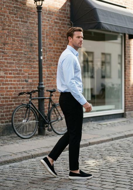 BOSS BLACK Chino KAITON en noir - large