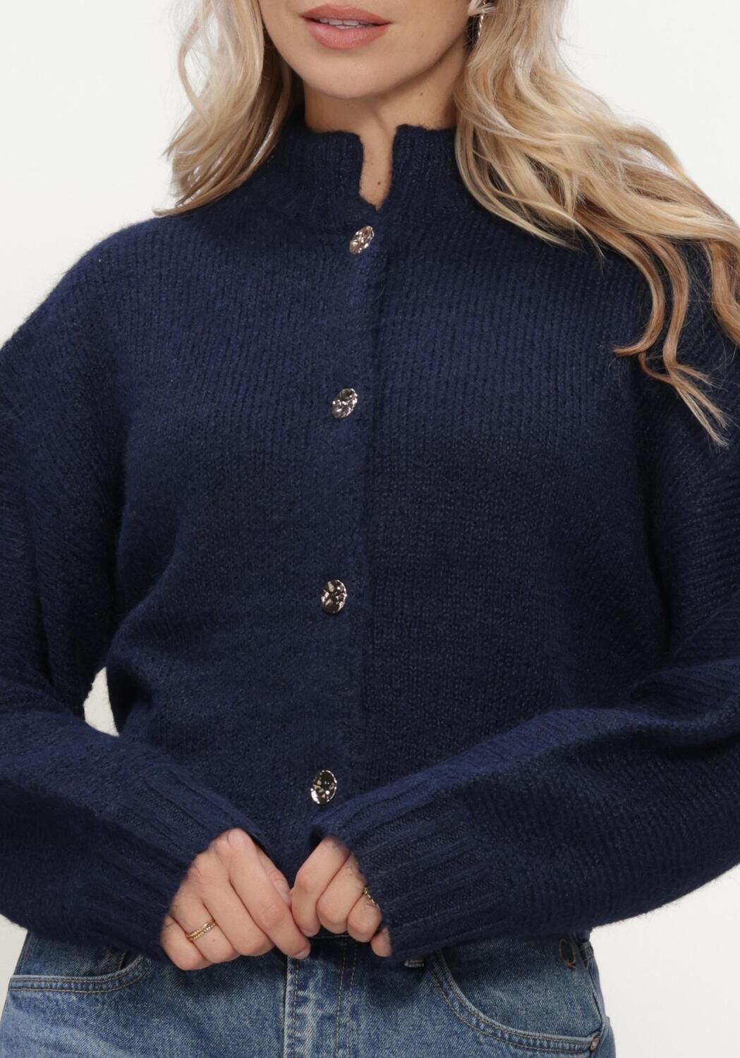 NOTRE-V Pull NV-ILSE Bleu fonc&eacute; - large