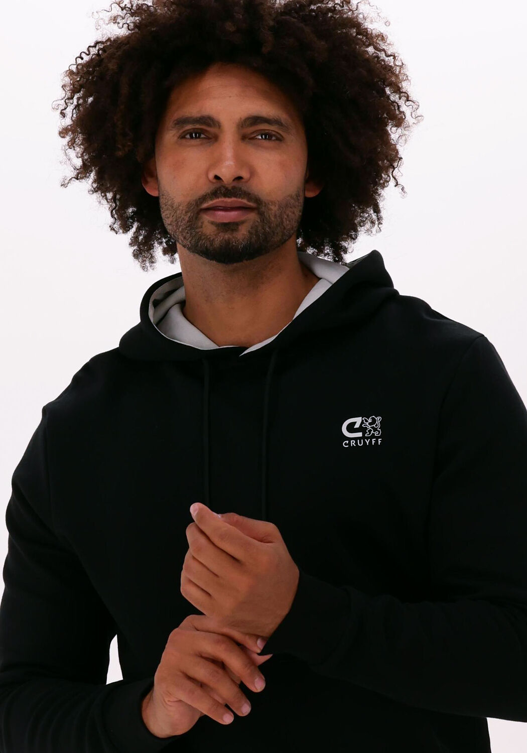 Zwarte CRUYFF Sweater DENVER SUIT - COTTON - large