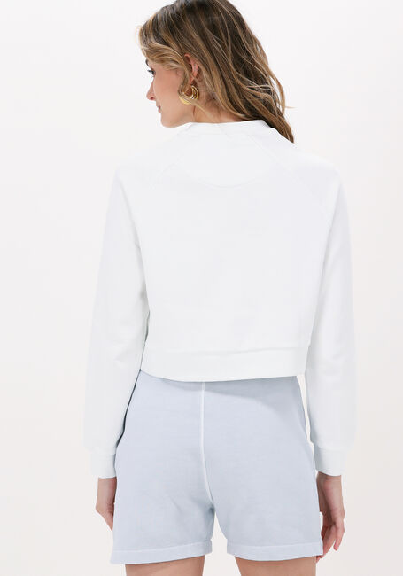 LYLE & SCOTT Chandail CROPPED SWEATSHIRT en blanc - large