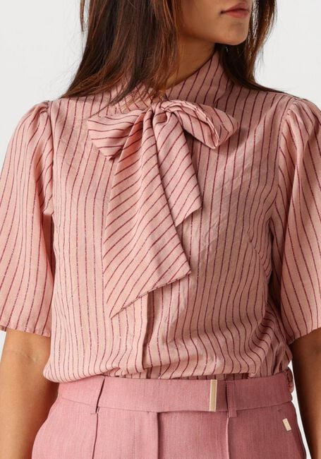 AAIKO VERONNE STRIPE TIE PES 351 Blouses en rose - large