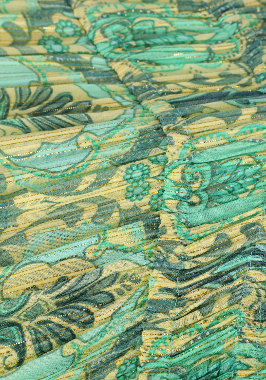 JANICE Robe maxi MILAN en vert - large