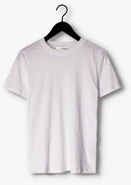 Witte SELECTED FEMME T-shirt SLFMY PERFECT SS TEE BOX CUT B NOOS - large