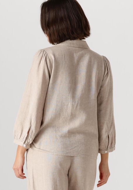Beige MSCH COPENHAGEN  MSCHPENNIE GINIA 3 4 SHIRT - large