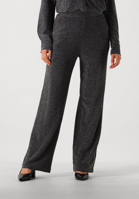 Y.A.S. Pantalon YASTIKKA HW GLITTER PANTS en argent - large