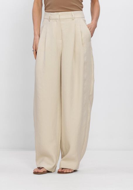 MSCH COPENHAGEN MSCHESTERIANE HW PANTS Pantalons Cr&egrave;me - large