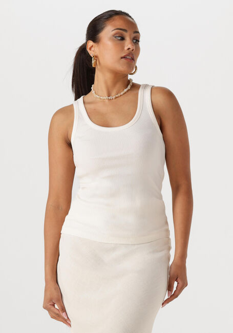 SELECTED FEMME Haut SLFANNA U-NECK TANK TOP en blanc - large