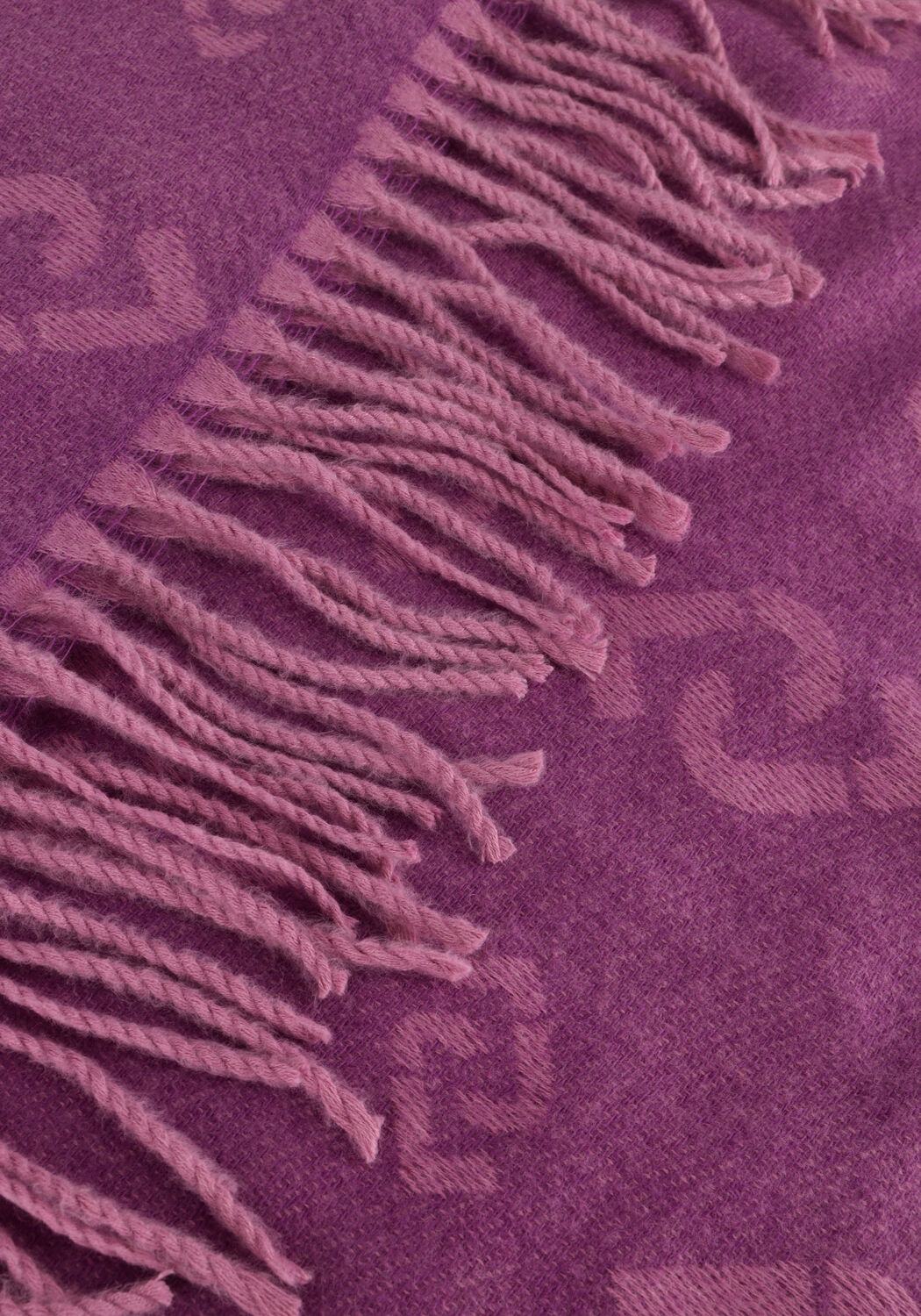 Paarse LIU JO Sjaal LOGO SCARF/SHAWL - large