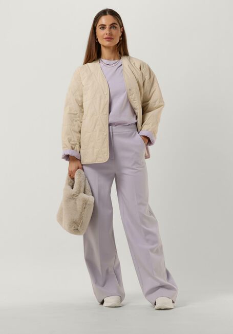 Lila ANOTHER LABEL Wijde broek MOORE PANTS - large