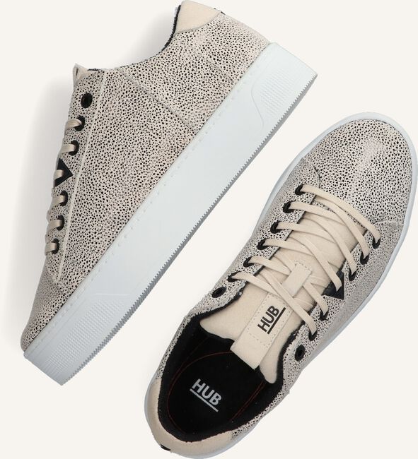 Beige HUB Sneakers HOOK-W PLATEAU DS Beige HUB Sneakers HOOK-W PLATEAU DS - large
