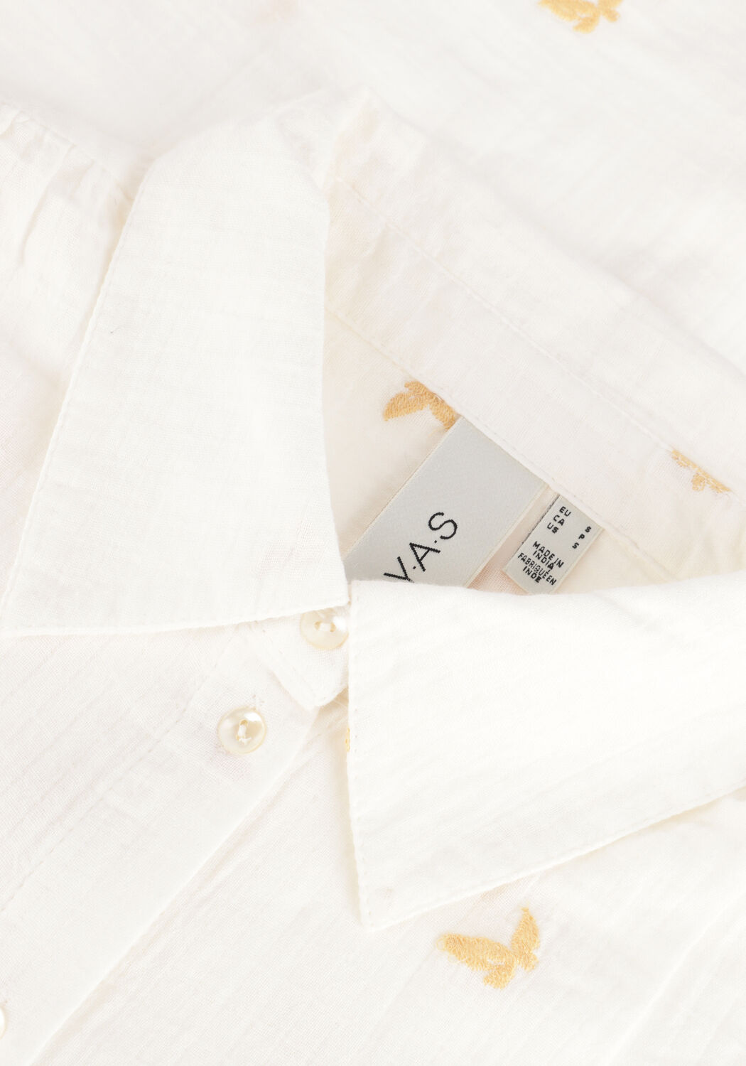 Y.A.S. YASFLY 7/8 SHIRT Blouses en blanc - large