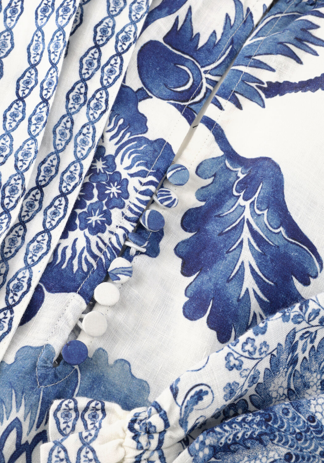 DEA KUDIBAL Robe maxi IDANIADEA NS-DRESS WITH BUTTON DETAILS en multicolore - large