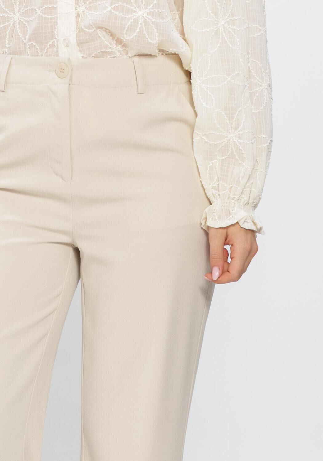 YDENCE Pantalon PANTS SOLANGE Blanc - large