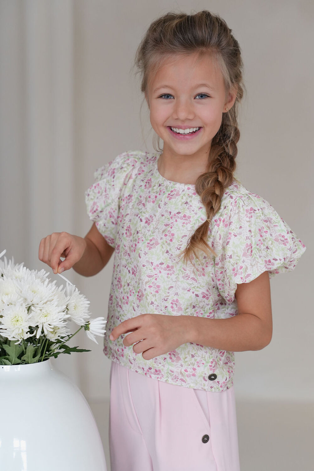 LIKE FLO Haut FLO WOVEN TOP en multicolore - large