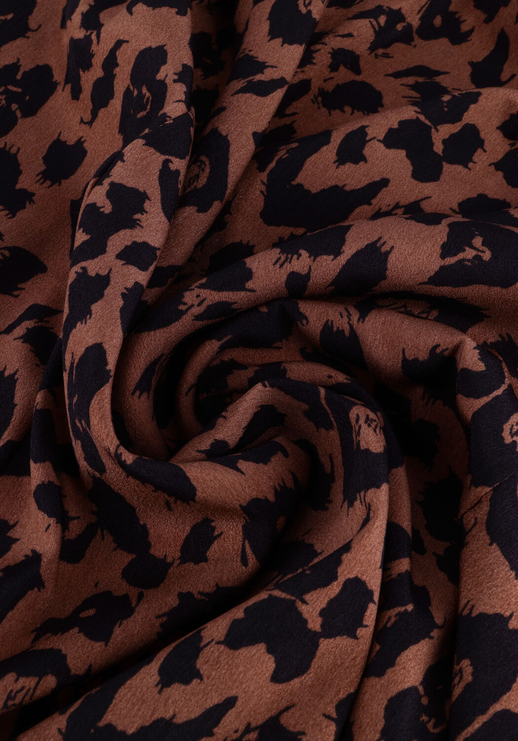 CO'COUTURE Mini robe SAVANNAH ANIMAL DRESS en marron - large