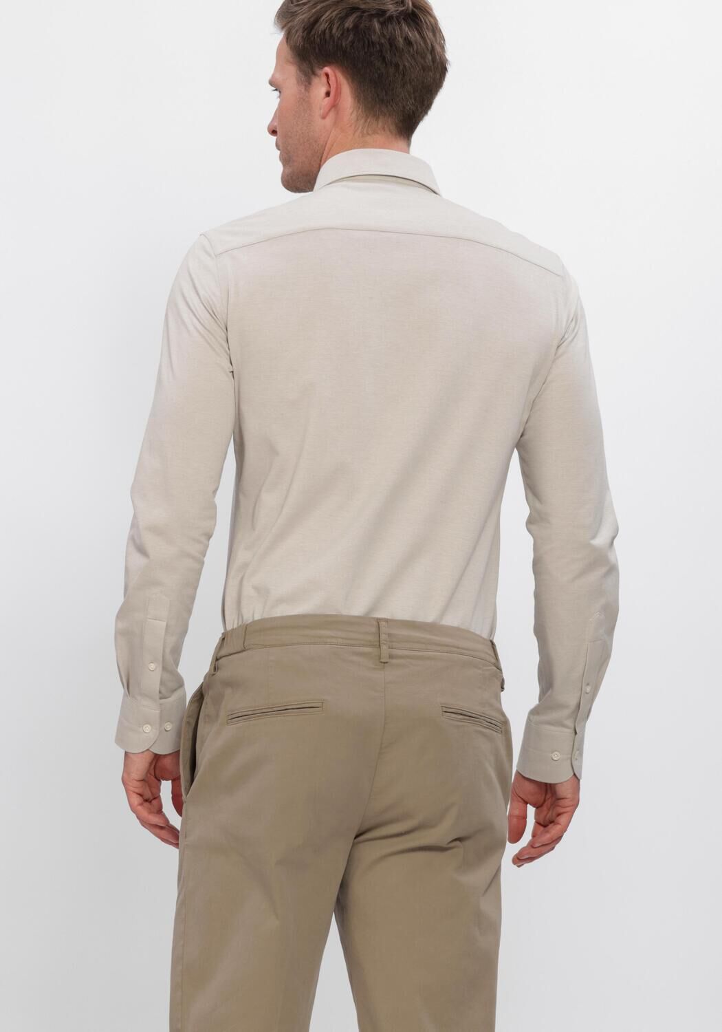Zand PROFUOMO Casual overhemd JAPANESE KNITTED - large