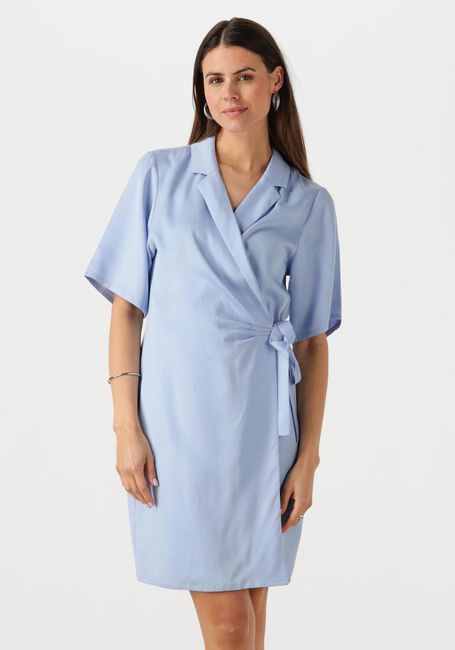 ANOTHER LABEL Mini robe MILOU DRESS S/S Bleu clair - large