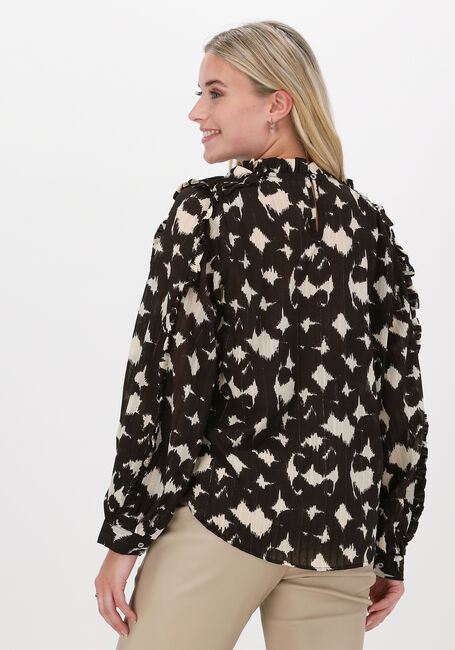 CO'COUTURE ALYSSA FRILL BLOUSE Blouses en marron - large