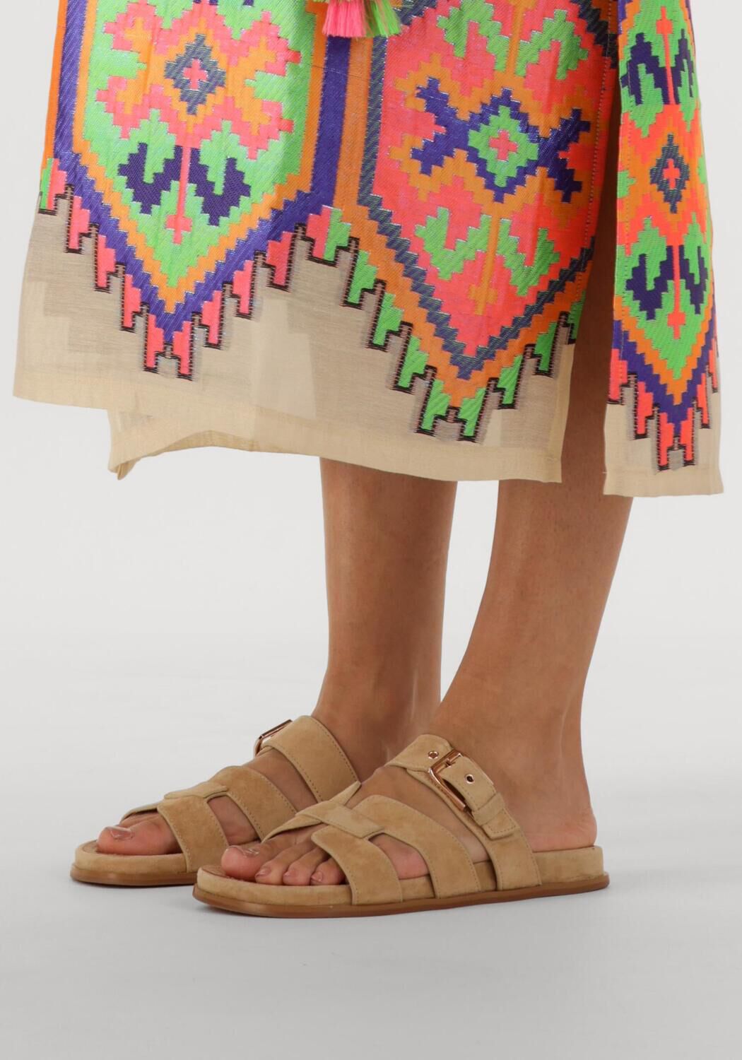 STEFANO LAURAN 89863 1661 Tongs en beige - large