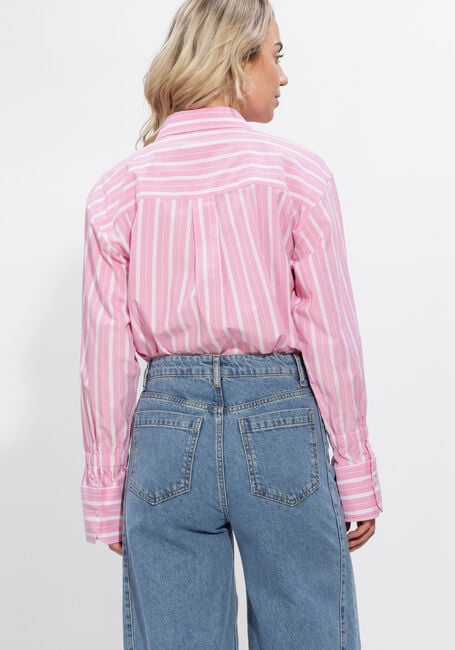 CATWALK JUNKIE  STRIPED BLOUSE WITH ELASTIC CUFF - large