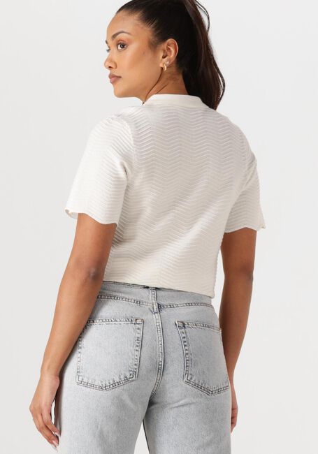 NEO NOIR Haut SOKO WAVE KNIT TEE Blanc - large