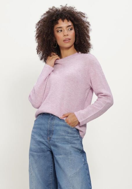 Lila SELECTED WOMEN Trui SLWLULU NEW LS KNIT O-NECK - large