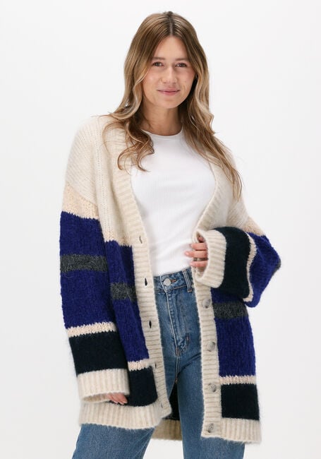 JUST FEMALE Gilet SAGGA CARDIGAN Blanc - large