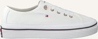 TOMMY HILFIGER Baskets CORPORATE FLATFORM SNEAKER en blanc  TOMMY HILFIGER Baskets CORPORATE FLATFORM SNEAKER en blanc  - medium
