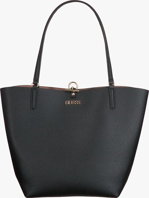 Zwarte GUESS Handtas ALBY TOGGLE TOTE - large