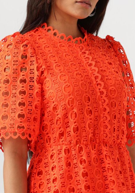Oranje Y.A.S. Mini jurk YASLARA SHORT DRESS - large