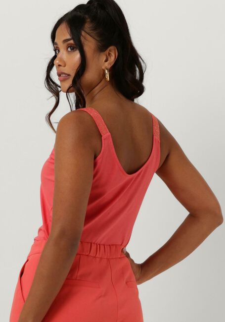 Roze SUMMUM Top SINGLET REVERSIBLE COTTON ELASTANE BASICS - large