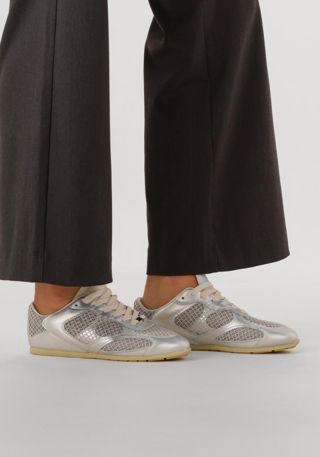 NUBIKK Baskets basses RILEY MORGAN en argent - large