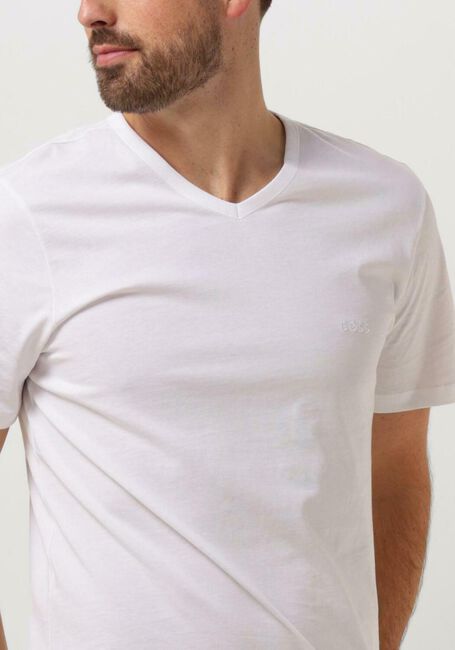 BOSS BLACK T-shirt TSHIRTVN 3P CLASSIC en blanc - large