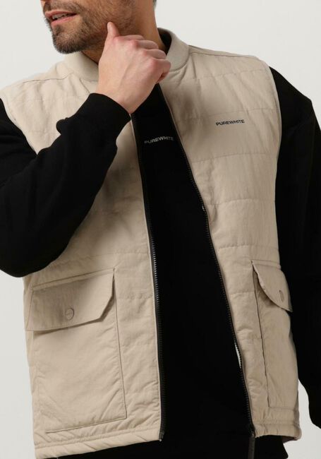PUREWHITE Veste sans manches LIGHT PADDED BODYWARMER Sable - large