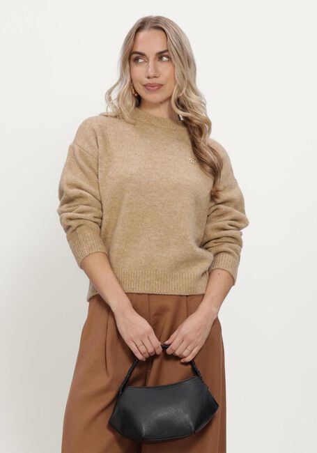 JOSH V Pull IZE SWEATER en marron - large