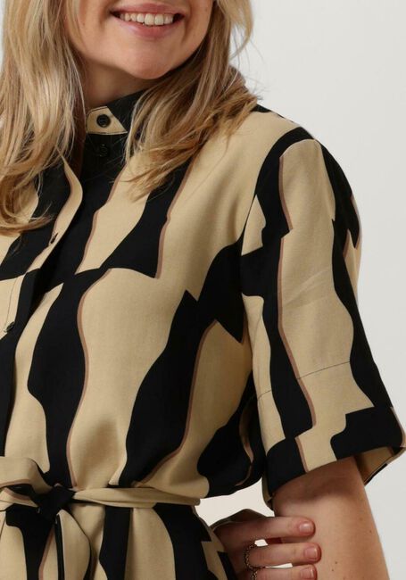 MINIMUM Robe midi IDINNA en beige - large