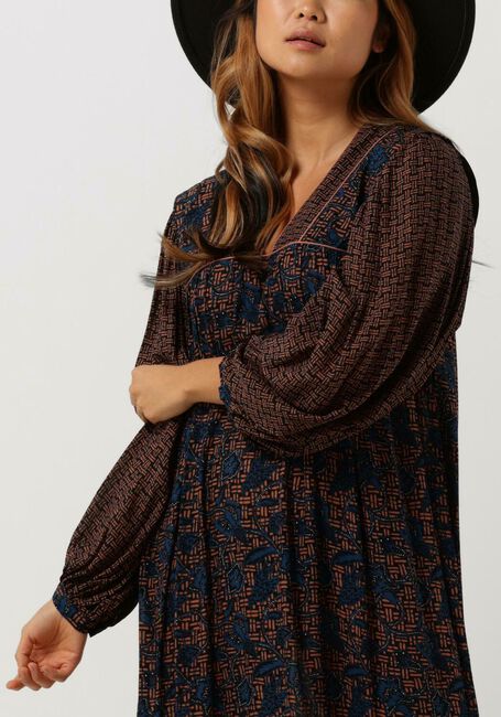 IDANO Robe midi ROSA en marron - large