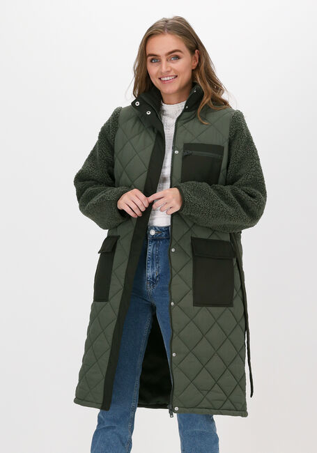 ENVII Manteau Teddy ENANTOINE JACKET 6729 en vert - large
