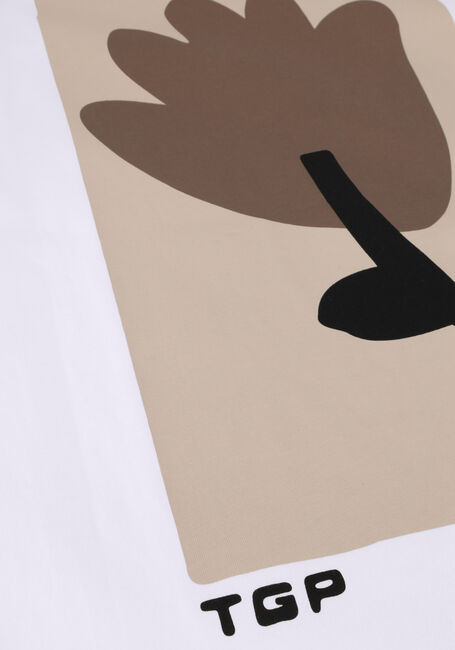 Witte THE GOODPEOPLE T-shirt TON Witte THE GOODPEOPLE T-shirt TON - large