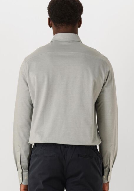 PROFUOMO Chemise classique SHIRT X-CUTAWAY JAPANESE KNITTED en gris - large