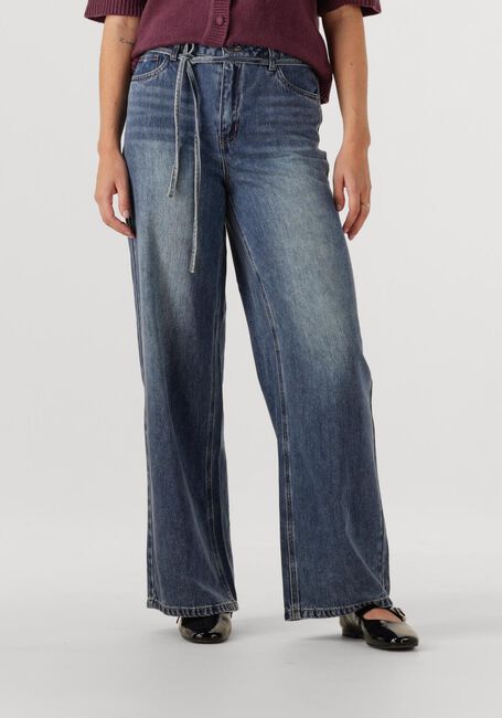OBJECT Wide jeans OBJROSIE MW WIDE JEANS en bleu - large