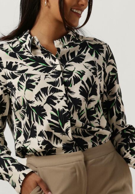 ANOTHER LABEL DREISER LEAF SHIRT Blouses en vert - large