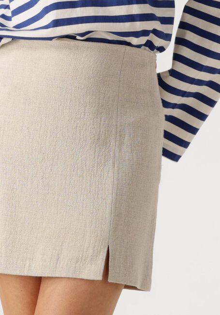EDITED Mini-jupe ELLINOR SKIRT en beige - large