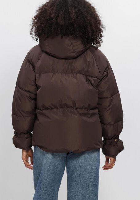 Bruine WITHBLACK Gewatteerde jas WBLKYLIE REAL DOWN JACKET - large